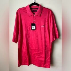 Oxford Golf Polo Shirt Tidewater 100% Pima Cotton Size Large Preppy